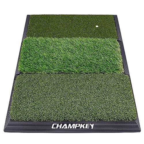 Champkey Champkey Tri-Turf Golf Hitting Mat
